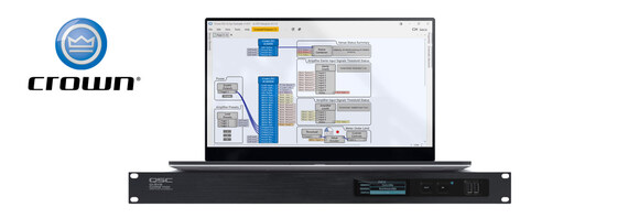 Crown by HARMAN Announces New Q-Sys Monitoring Plugins, BIM Objects and 2D and 3D Drawings