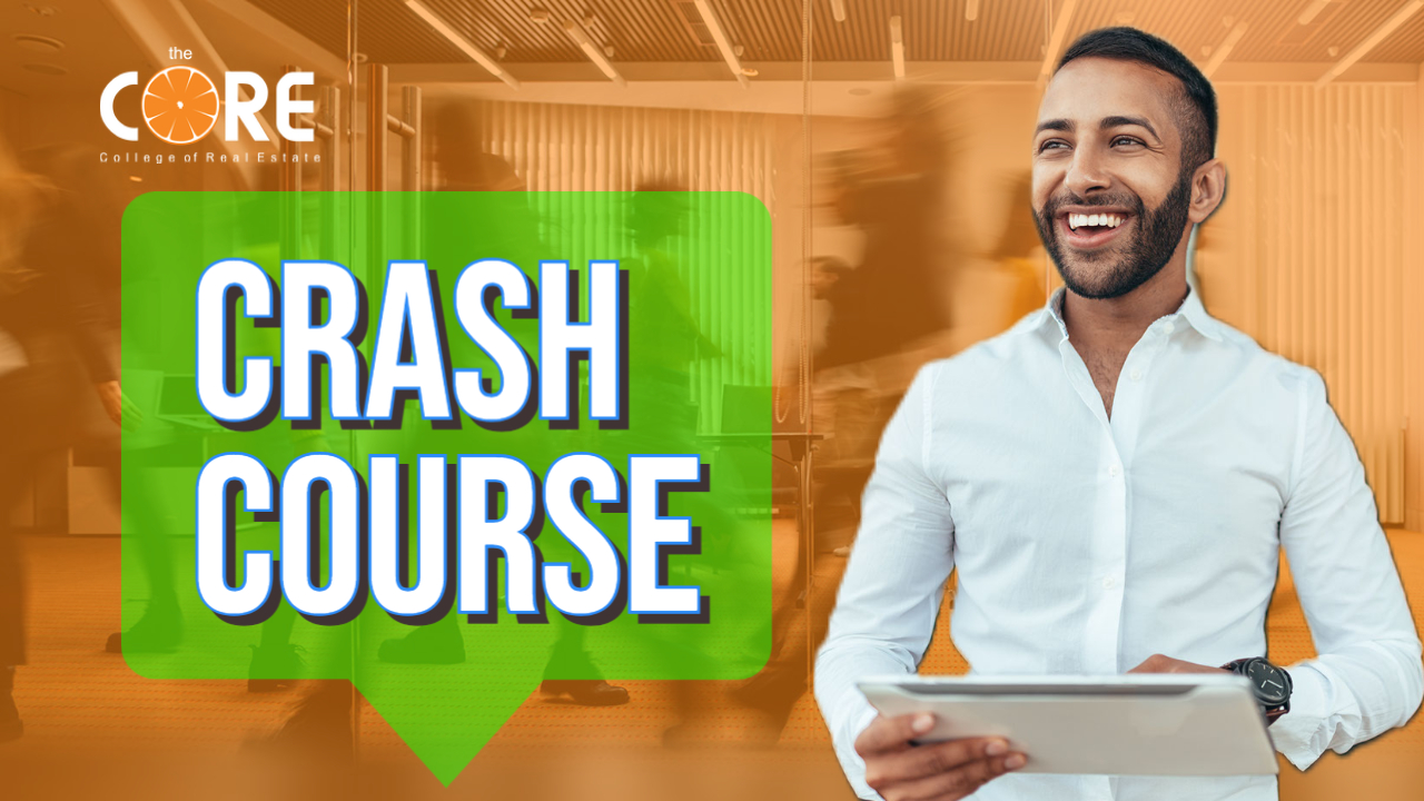 College Of Real Estate Crash Course Exam Get Your Real Estate License Real Estate Agent Course