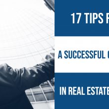 17 tips for a successful career in real estate sales