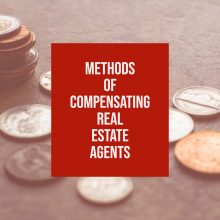 Methods of Compensating Real Estate Agents