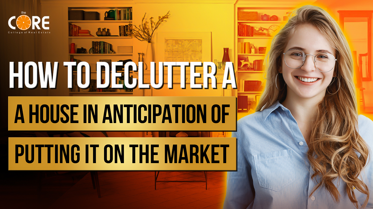 How to declutter a house in anticipation of putting it on the market